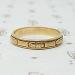 Rosy Gold Blossom Band
