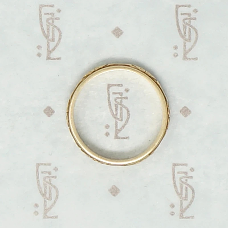 Rosy Gold Blossom Band