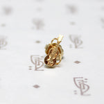 Adorable Gold Guitar Single Stud Earring