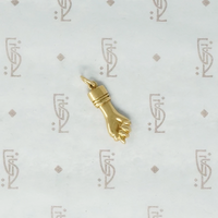 Tiny High Carat Figa Charm