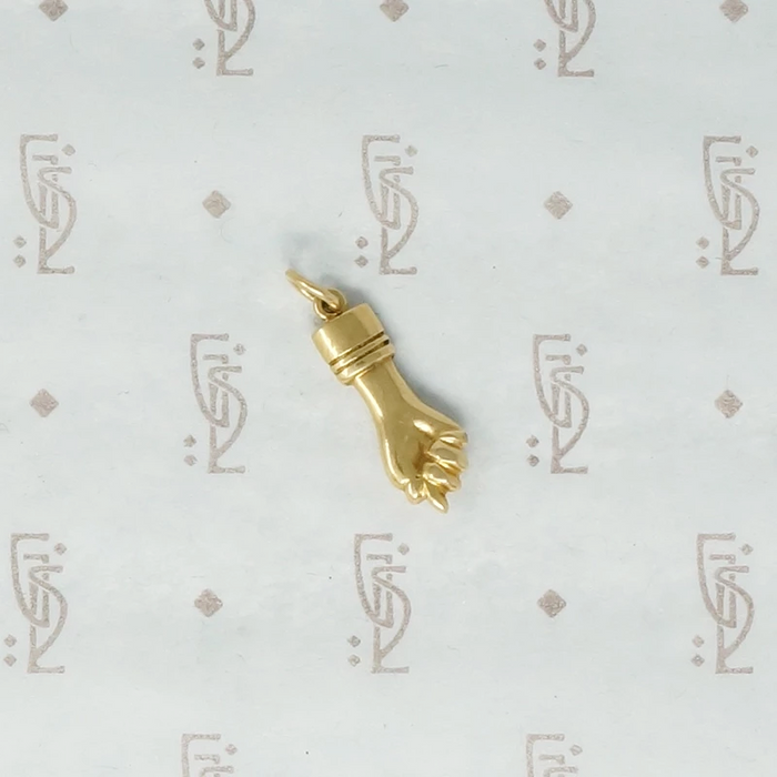 Tiny High Carat Figa Charm