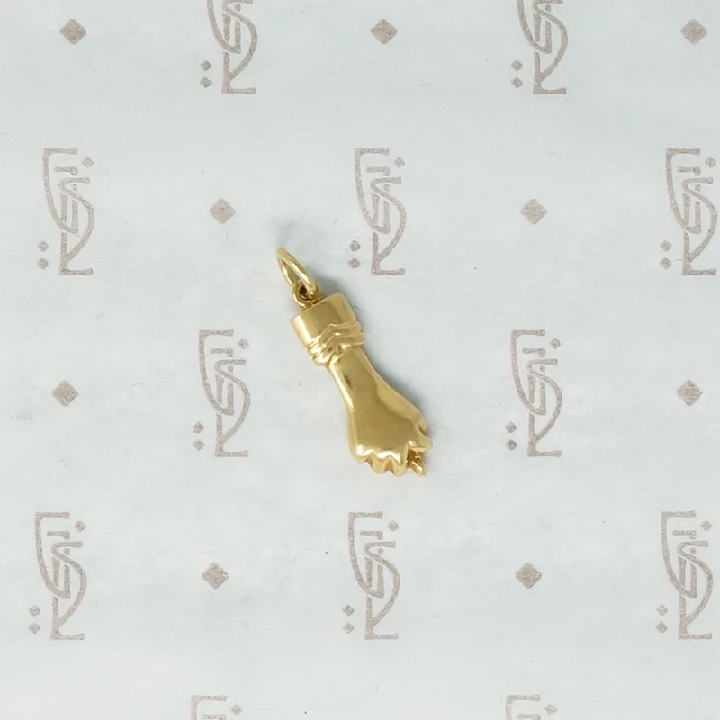 Tiny High Carat Figa Charm