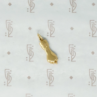 Tiny High Carat Figa Charm