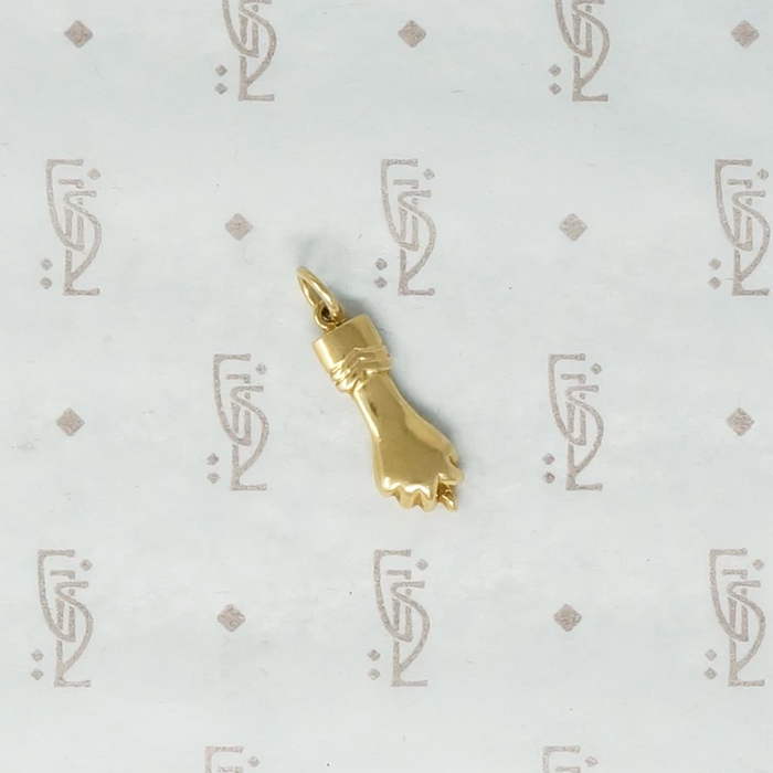 Tiny High Carat Figa Charm