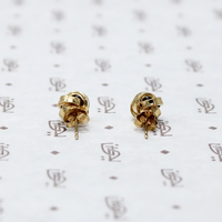 Classic Gold Love Knot Stud Earrings