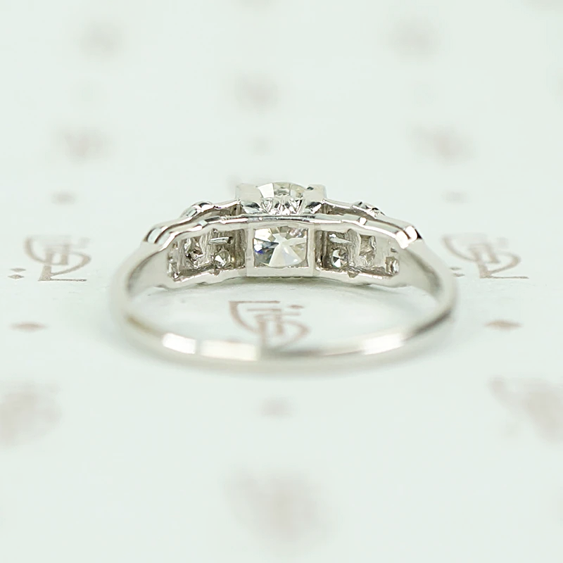 Glamorous 1930s Diamond Engagement Ring