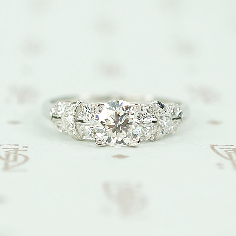 Glamorous 1930s Diamond Engagement Ring