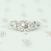 Glamorous 1930s Diamond Engagement Ring