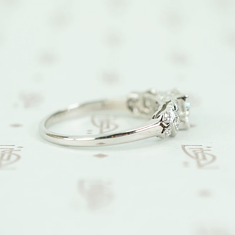 Glamorous 1930s Diamond Engagement Ring