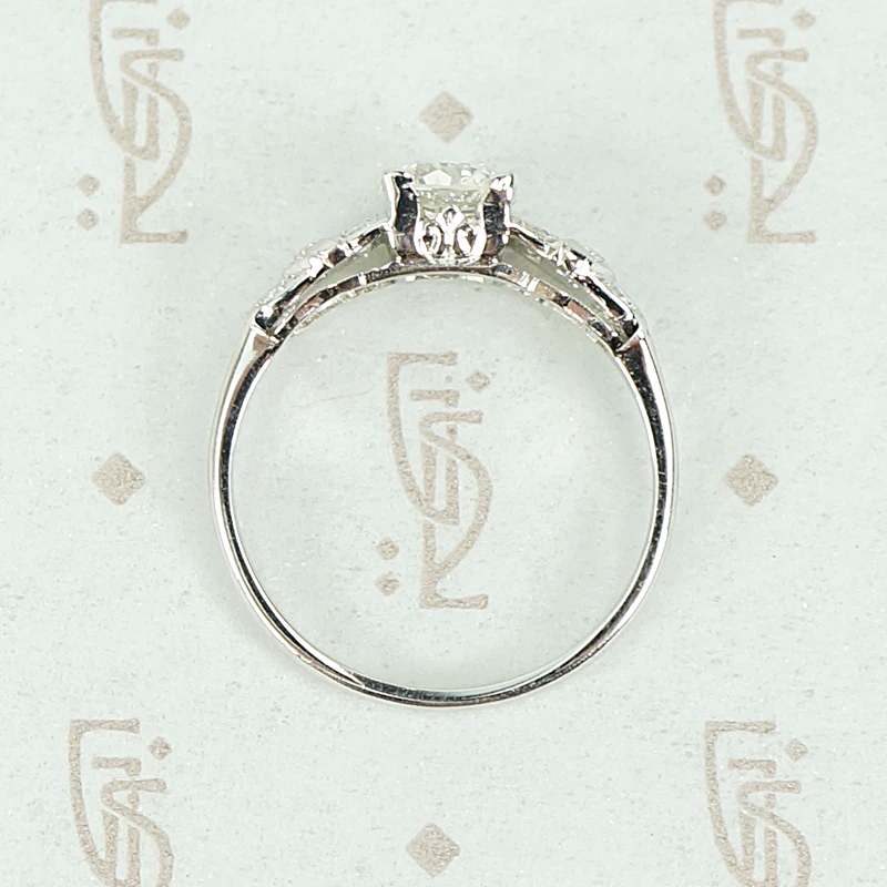 Glamorous 1930s Diamond Engagement Ring