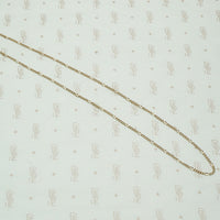 The Sweetest Tiny Twisted Gold Figaro Chain