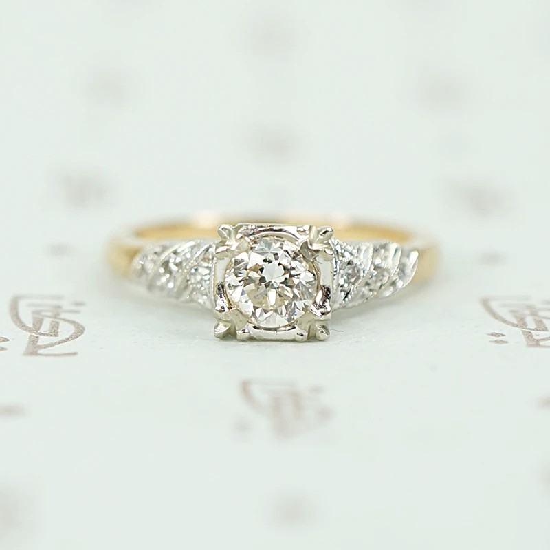 Sparkling Diamond Engagement Ring by Artcarved