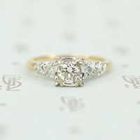 Sparkling Diamond Engagement Ring by Artcarved