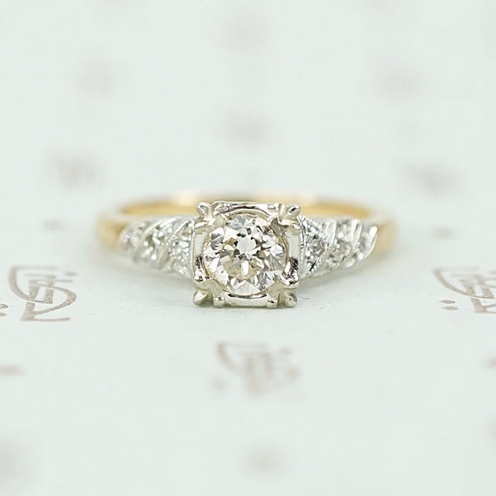 Sparkling Diamond Engagement Ring by Artcarved