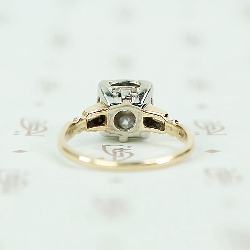 Orange Blossom Diamond Cluster Ring