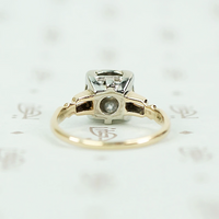 Orange Blossom Diamond Cluster Ring
