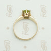 Victorian Spring Green Peridot Solitaire