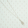 Filigree and Diamond Art Deco Necklace
