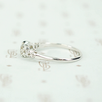 Classic Midcentury Diamond Engagement Ring