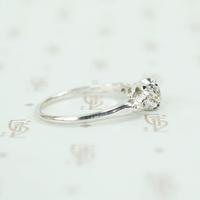 Classic Midcentury Diamond Engagement Ring
