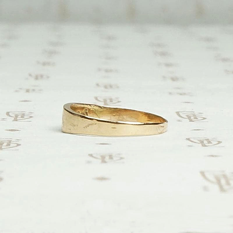 Star Set Rose Cut Diamond Tiny Ring