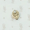 Engraved & Enameled Antique Heart Locket
