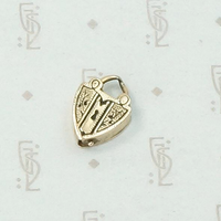 Engraved & Enameled Antique Heart Locket
