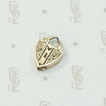 Engraved & Enameled Antique Heart Locket