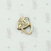 Engraved & Enameled Antique Heart Locket