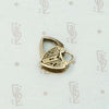 Engraved & Enameled Antique Heart Locket