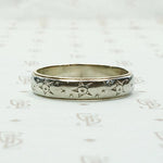 Starry Two Tone Gold 1920s Band