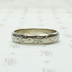 Starry Two Tone Gold 1920s Band