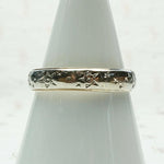 Starry Two Tone Gold 1920s Band