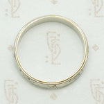 Starry Two Tone Gold 1920s Band