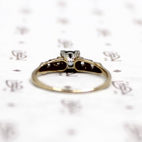 Old European Diamond Engagement Ring