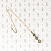 Cascading Pendant of Glittering Gold & Diamonds