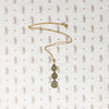 Cascading Pendant of Glittering Gold & Diamonds