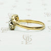 Jaunty Two Tone Band with Star Set Diamonds