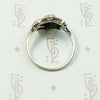Sweet Art Deco White Gold & Diamond Ring