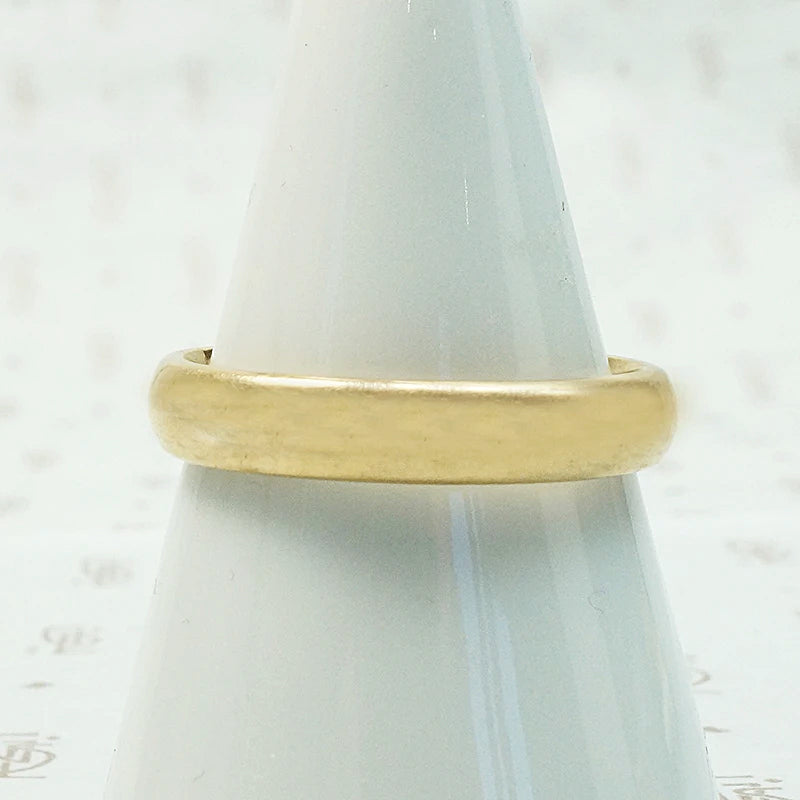 1970s Comfort Fit Gold Wedding Band