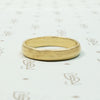 1970s Comfort Fit Gold Wedding Band