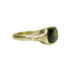Larter and Sons Green Gold Gem set Ring - Gem Set Love