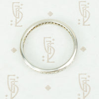 Channel Set Diamond Deco Eternity Band