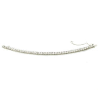 Platinum Art Deco Diamond Line Bracelet