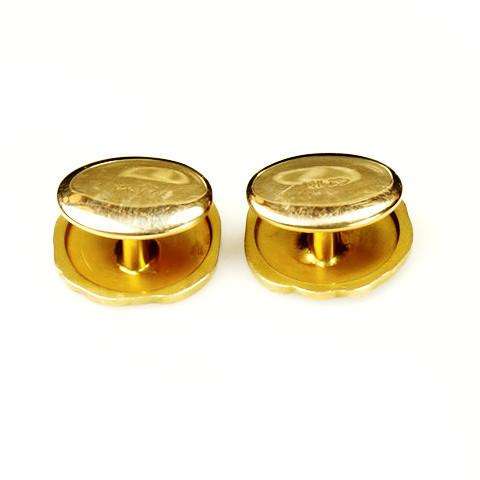 Signed 14k Carter & Gough Art Nouveau Cufflinks in Box