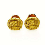 Signed 14k Carter & Gough Art Nouveau Cufflinks in Box