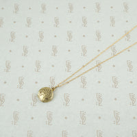 Petite English Locket with Woven Hairwork