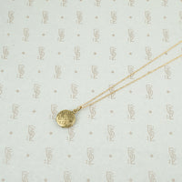 Petite English Locket with Woven Hairwork