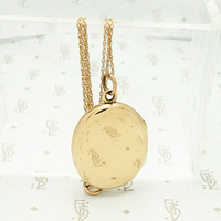 Elevated 18k Rose Gold Oval Locket