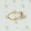 Romantic 1930s Diamond Band in Platinum and 18K